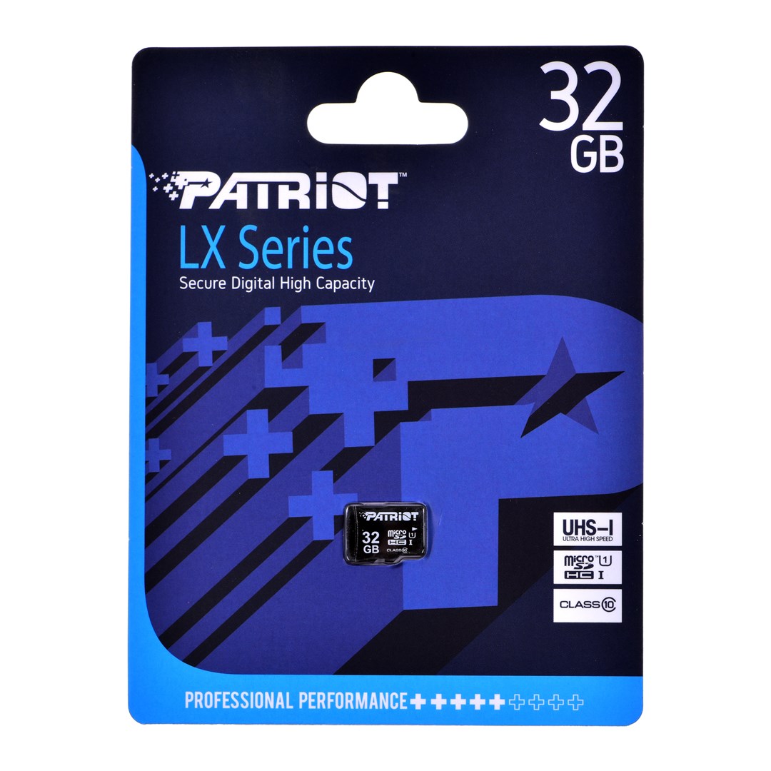Patriot Memory PSF32GMDC10 paměťová karta 32 GB MicroSDHC UHS-I Třída 10