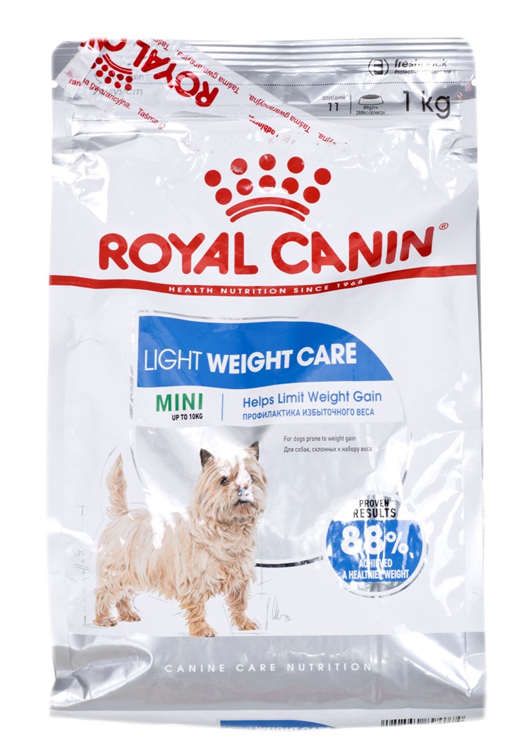 Royal Canin Mini Light Weight Care 1jg Dospělý Zeleninová 1 kg