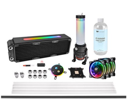 Thermaltake Pacific M360 Plus D5 Hard Tube Water Cooling Kit CL-W218-CU00SW-A
