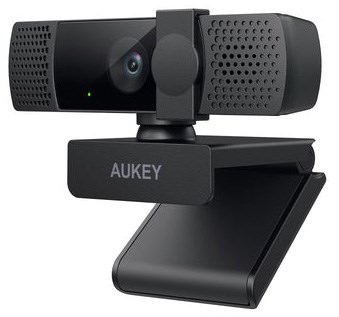 AUKEY PC-LM7 webkamera 2 MP 1920 x 1080 px USB Černá