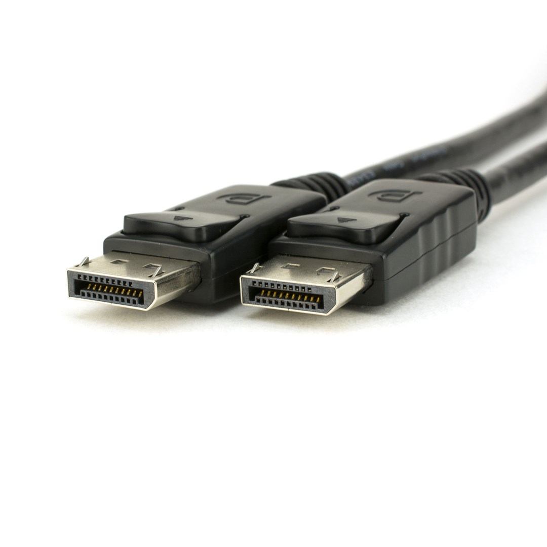 Akyga AK-AV-10 DisplayPort kabel 1,8 m Černá