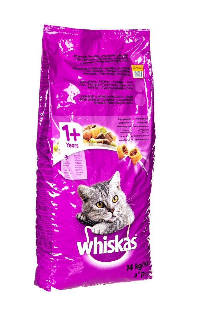 Whiskas 325628 suché krmivo pro kočky Dospělý Kuře 14 kg