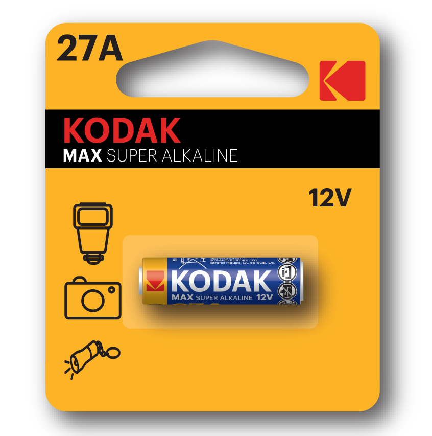 Kodak Ultra 27A Baterie na jedno použití Alkalický