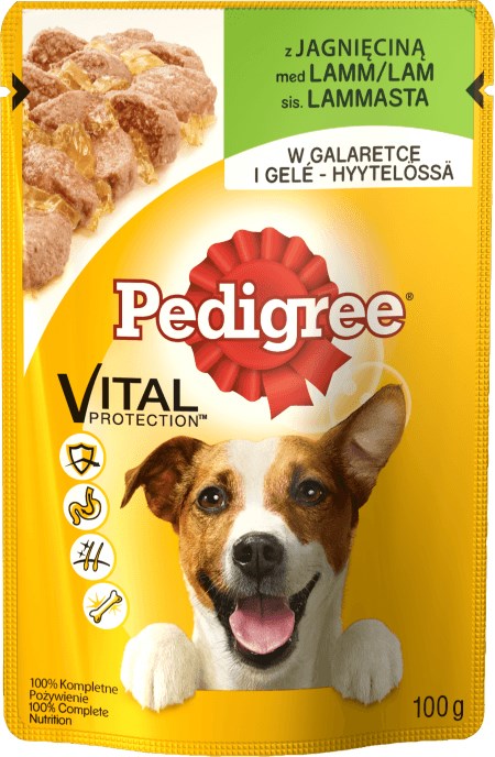 Pedigree 5900951249372 konzervované krmivo pro psy Jehněcí Dospělý 100 g