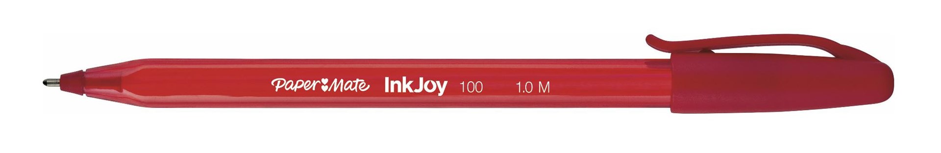 Papermate InkJoy 100 Červená Kuličkové pero Střední 50 kusů