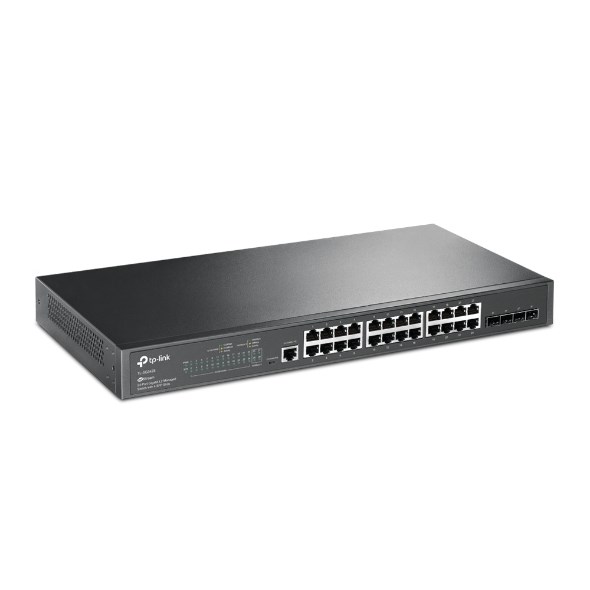 TP-Link TL-SG3428 síťový přepínač Řízený L2/L3 Gigabit Ethernet (10/100/1000) 1U Černá
