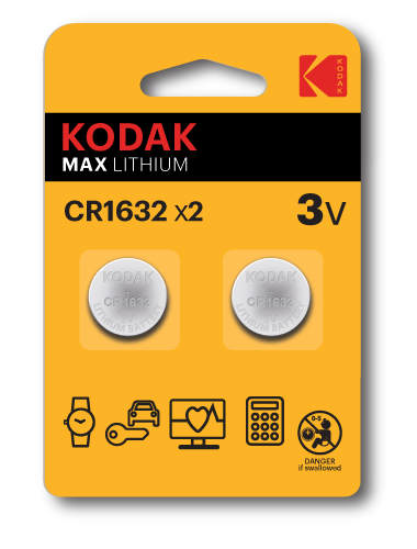 Kodak CR1632 Baterie na jedno použití Lithium