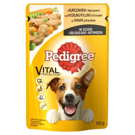 Pedigree 5900951017322 konzervované krmivo pro psy Kuřecí maso Adult 100 g