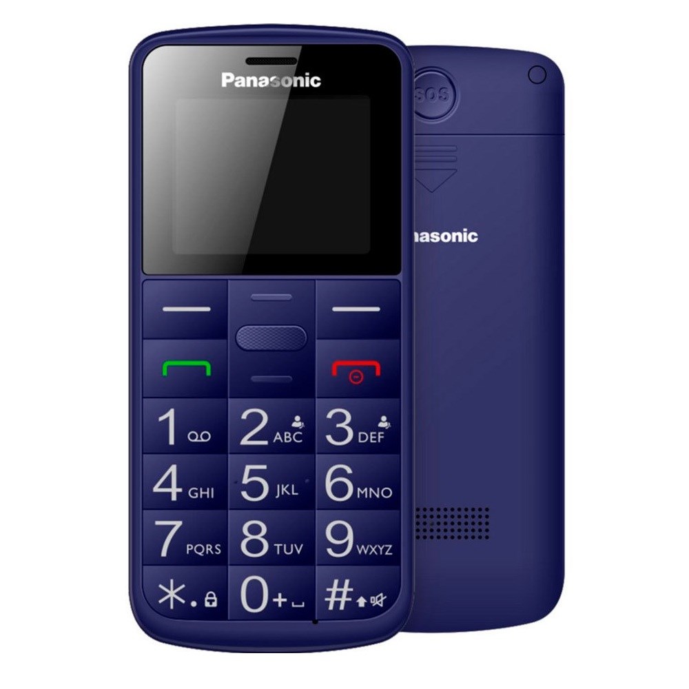 Panasonic KX-TU110 4,5 cm (1.77") Modrá Klasický telefon