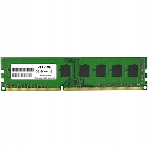 AFOX DDR3 4G 1600 UDIMM paměťový modul 4 GB 1 x 4 GB 1600 MHz