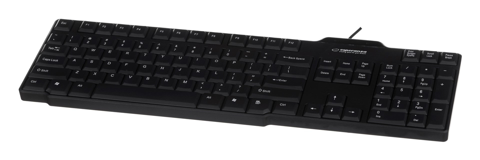 Esperanza EK116 klávesnice USB Černá