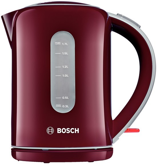 Bosch TWK7604 elektrická konvice 1,7 l Červená 2200 W