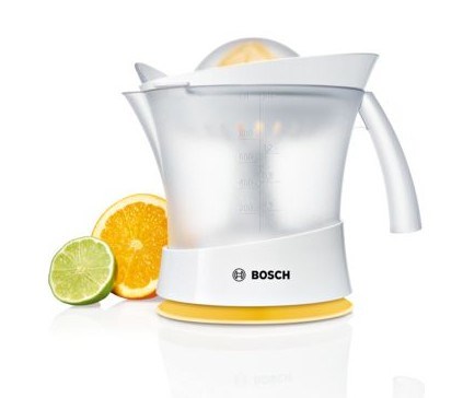 Bosch MCP3500 elektrický citrusovač 0,8 l 25 W Bílá, Žlutá