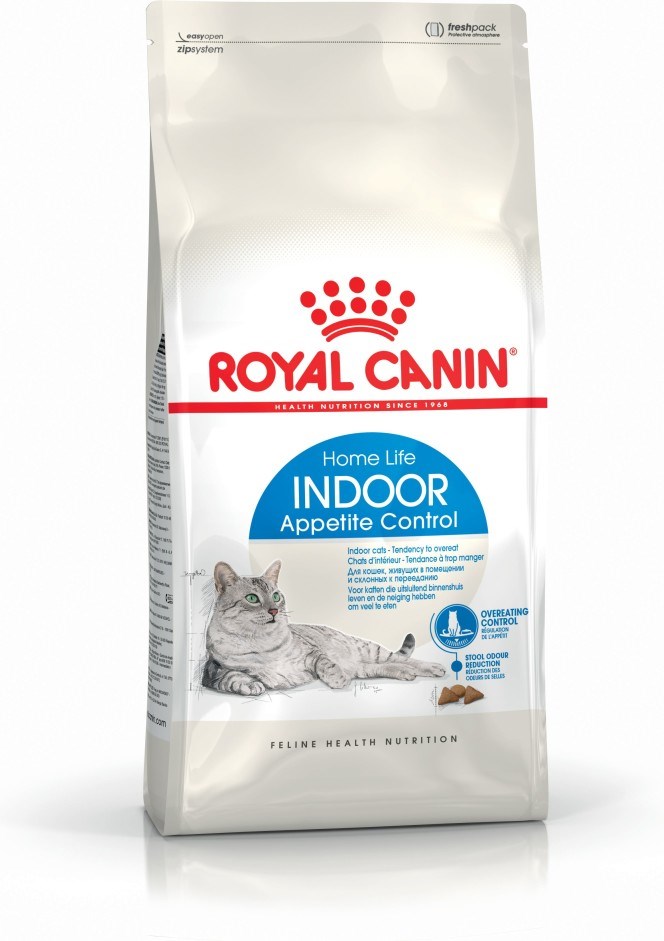 Royal Canin Home Life Indoor Appetite Control suché krmivo pro kočky 400 g Adult Drůbež