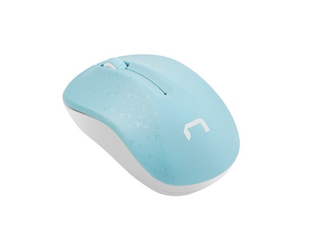 Natec Bezdrátová myš Toucan Blue-White 1600DPI