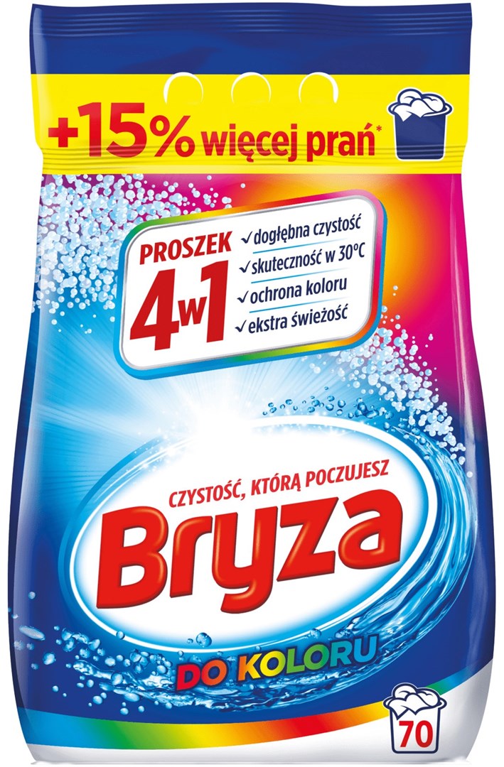 Bryza 4w1 Washing Powder for colored Fabrics 4,55 kg