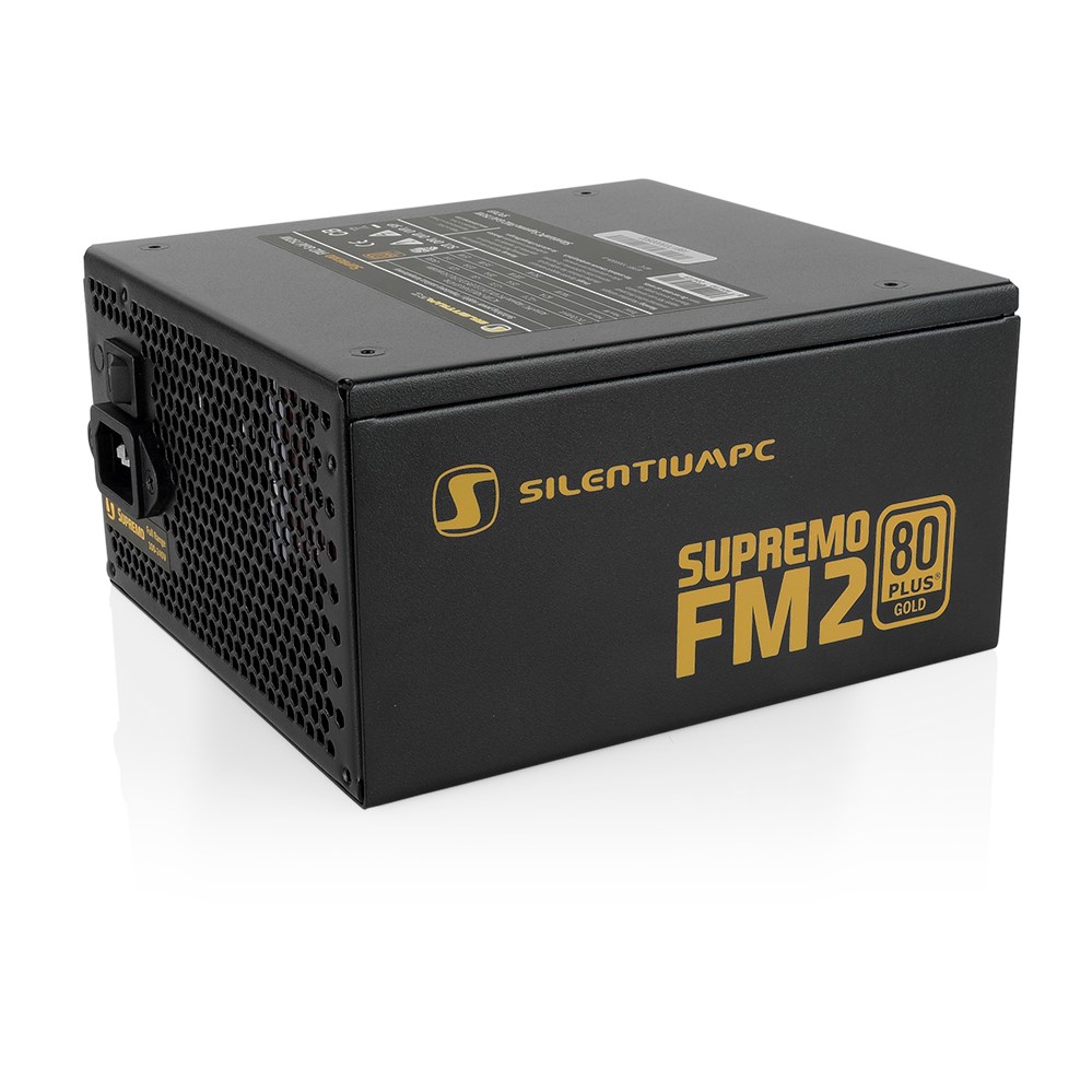 SilentiumPC Supremo FM2 Gold napájecí zdroj 750 W 24-pin ATX ATX Černá