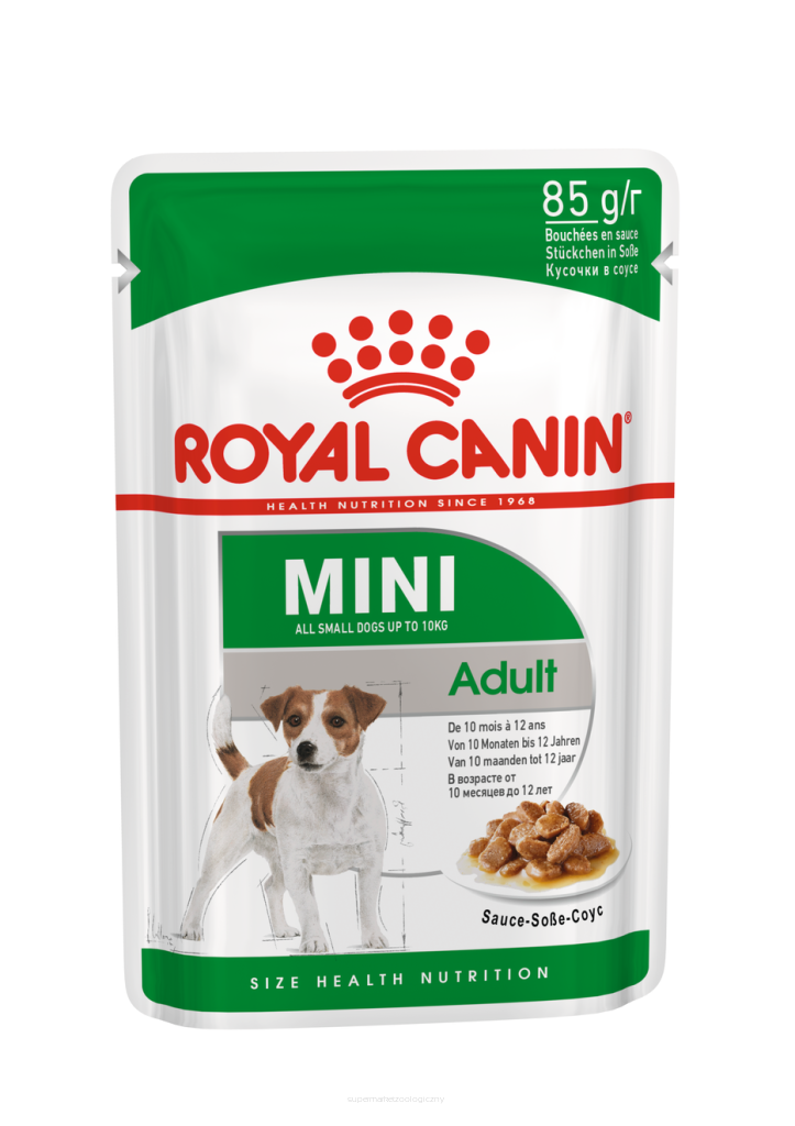 ROYAL CANIN SHN Mini Adult in sauce - Mokré krmivo pro psy - 12X85G