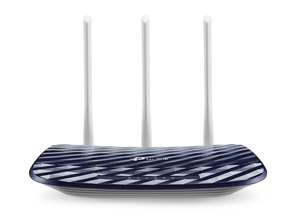 TP-Link Archer C20 AC750 V4.0 bezdrátový router Fast Ethernet Dvoupásmový (2,4 GHz / 5 GHz) 4G Námořnická modrá