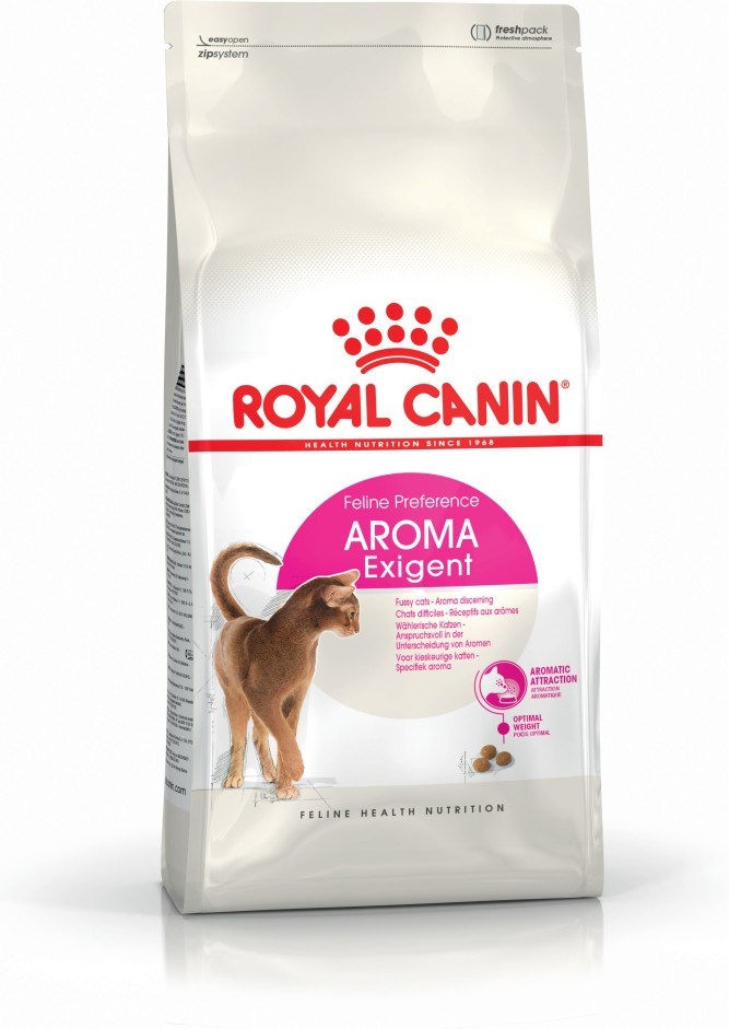 Royal Canin Feline Preference Aroma Exigent suché krmivo pro kočky Dospělí Ryby 2 kg