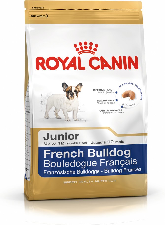 Royal Canin French Bulldog Junior Štěně Drůbež, Rýže, Zeleninová 1 kg