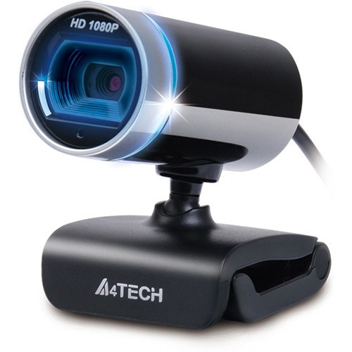 A4Tech PK-910H webkamera 16 MP 1920 x 1080 px USB 2.0 Černá, Stříbrná