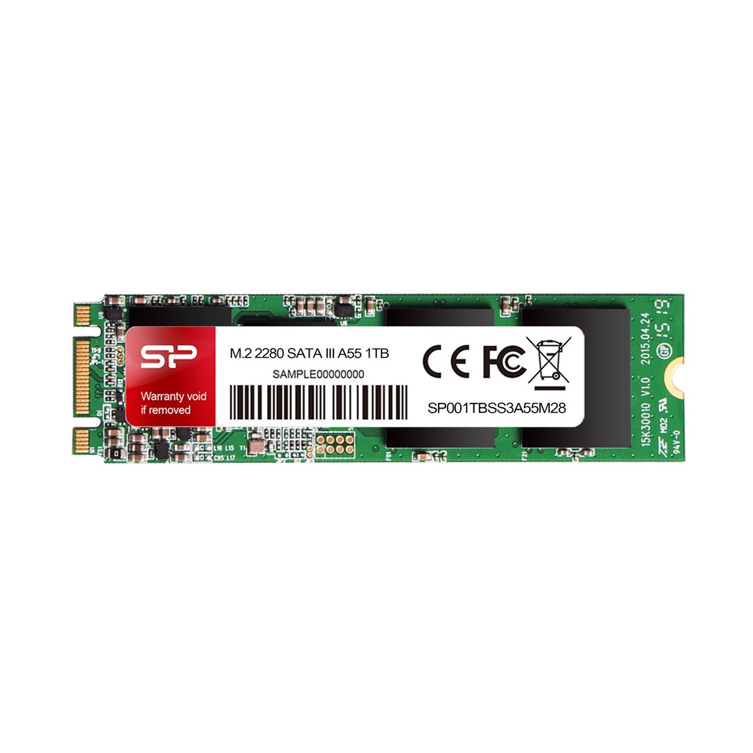 Silicon Power SP512GBSS3A55M28 SSD disk M.2 512 GB Serial ATA III SLC