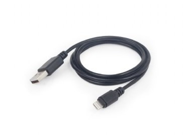 Gembird CC-USB2-AMLM-1M USB kabel USB A Micro-USB B/Lightning Černá