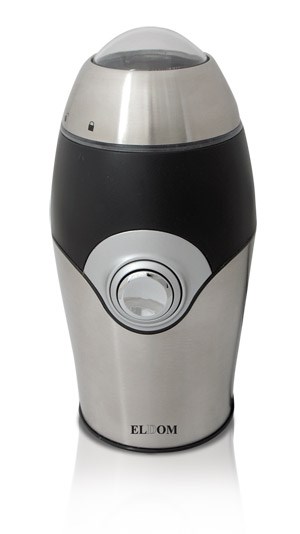 ELDOM MK100S COFFIX Mlýnek na kávu 150W Stříbrná, Černá