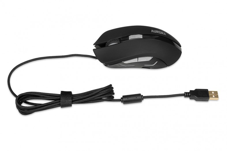 iBox Aurora A-1 myš Pro praváky USB Typ-A Optický 2400 DPI