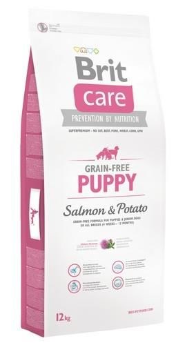 BRIT Care Grain-free Puppy Salmon & Potato - suché krmivo pro psy - Jehněcí 12 kg