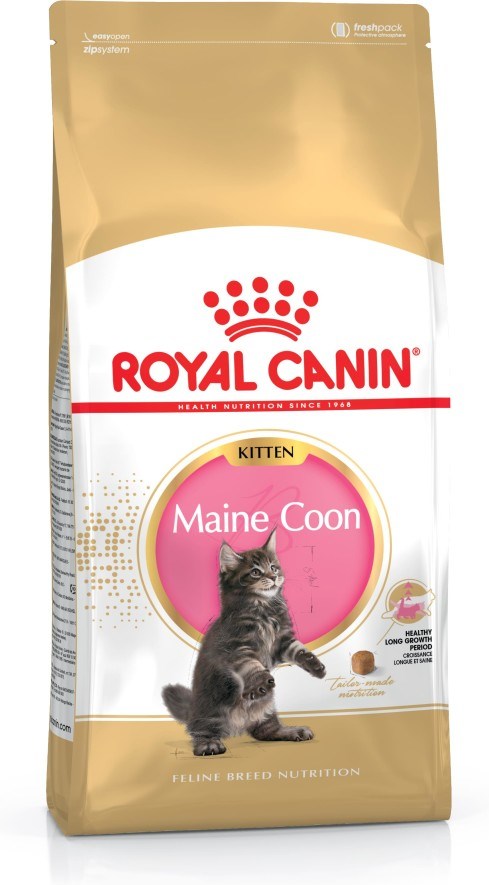 Royal Canin Maine Coon Kitten suché krmivo pro kočky Drůbež, Rýže 4 kg