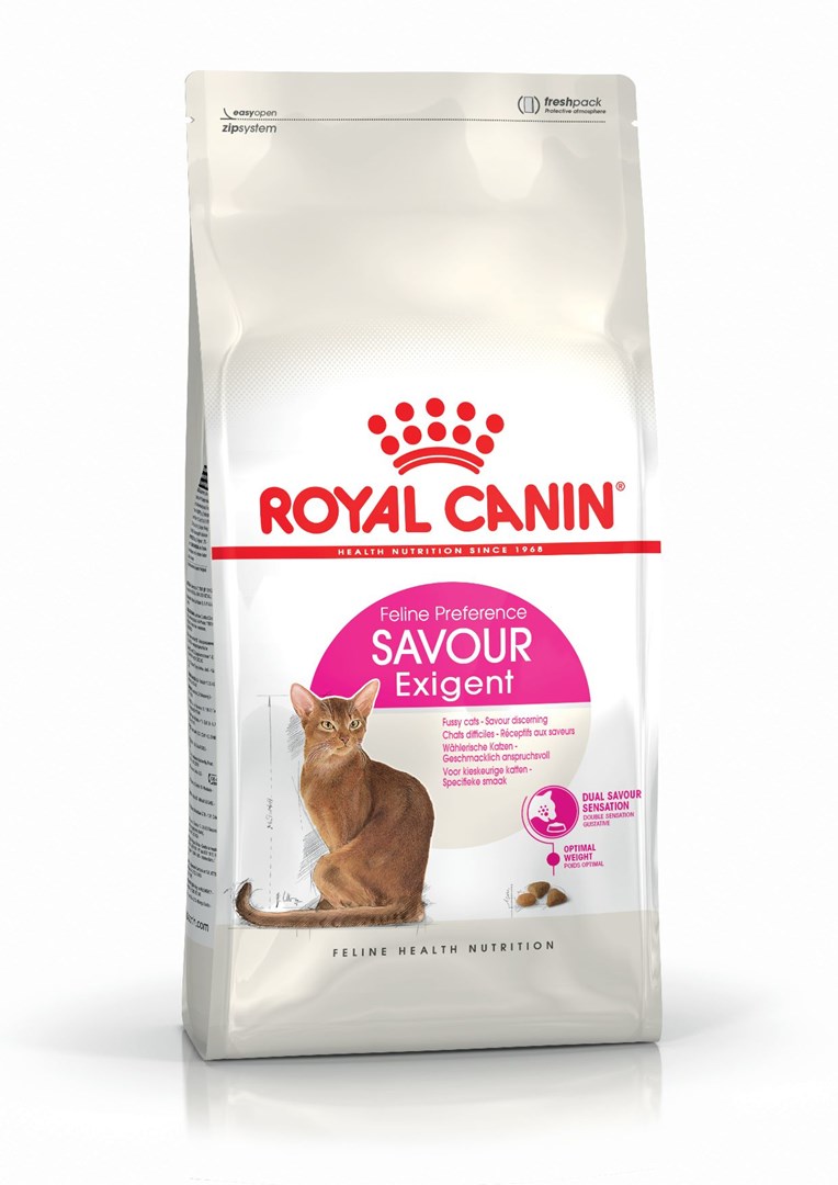 Royal Canin Savour Exigent suché krmivo pro kočky Adult kukuřice, drůbež, rýže, zelenina 400 g