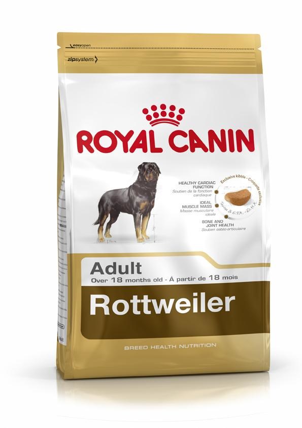 Royal Canin Rottweiler Adult 12 kg Drůbež, Zeleninová