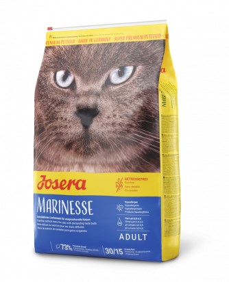 Josera Marinese suché krmivo pro kočky 10 kg Adult Brambor, Losos