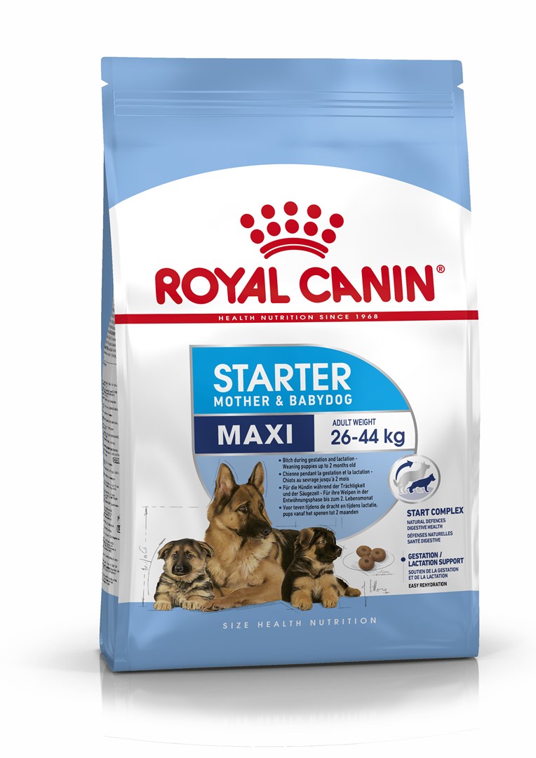 Royal Canin Maxi Starter Mother & Babydog 15 kg Adult Drůbež, Rýže