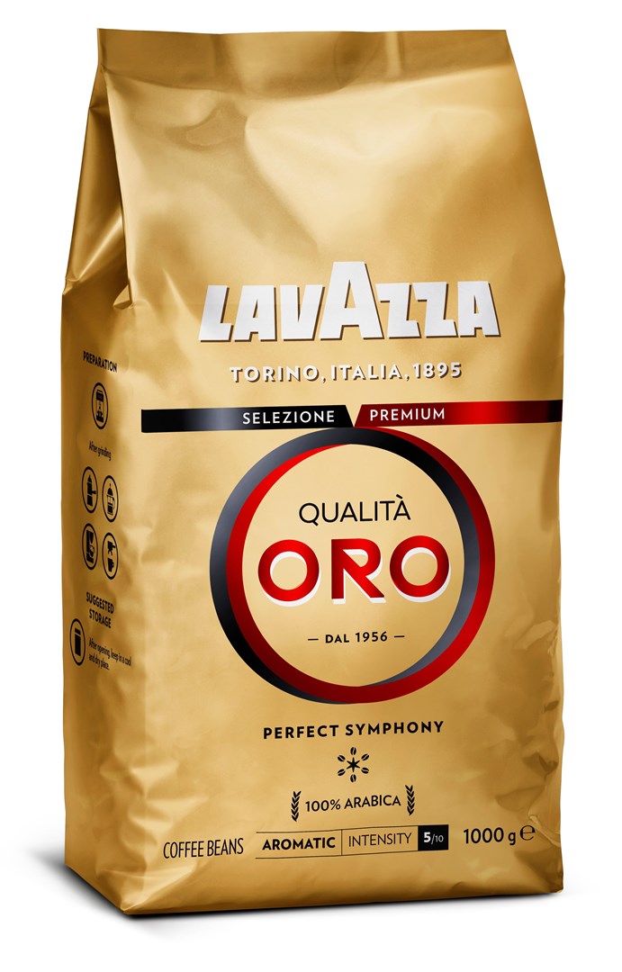 Lavazza Qualita Oro zrnková káva 1000g