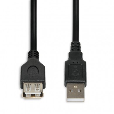 iBox IKU2P18 USB kabel 1,8 m USB 2.0 USB A Černá