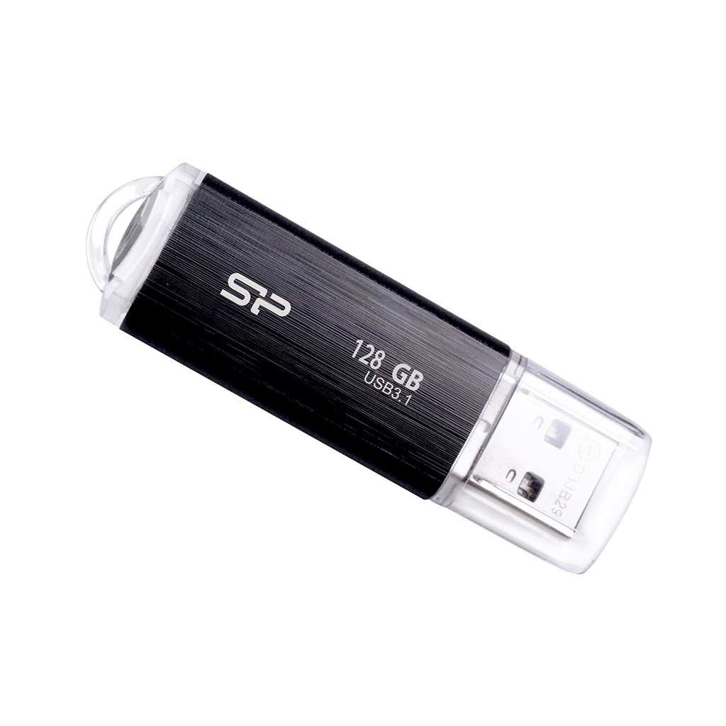 SILICON POWER Blaze B02 Pendrive USB flash disk 128 GB USB Type-A 3.2 Gen 1 (SP128GBUF3B02V1K) Černá