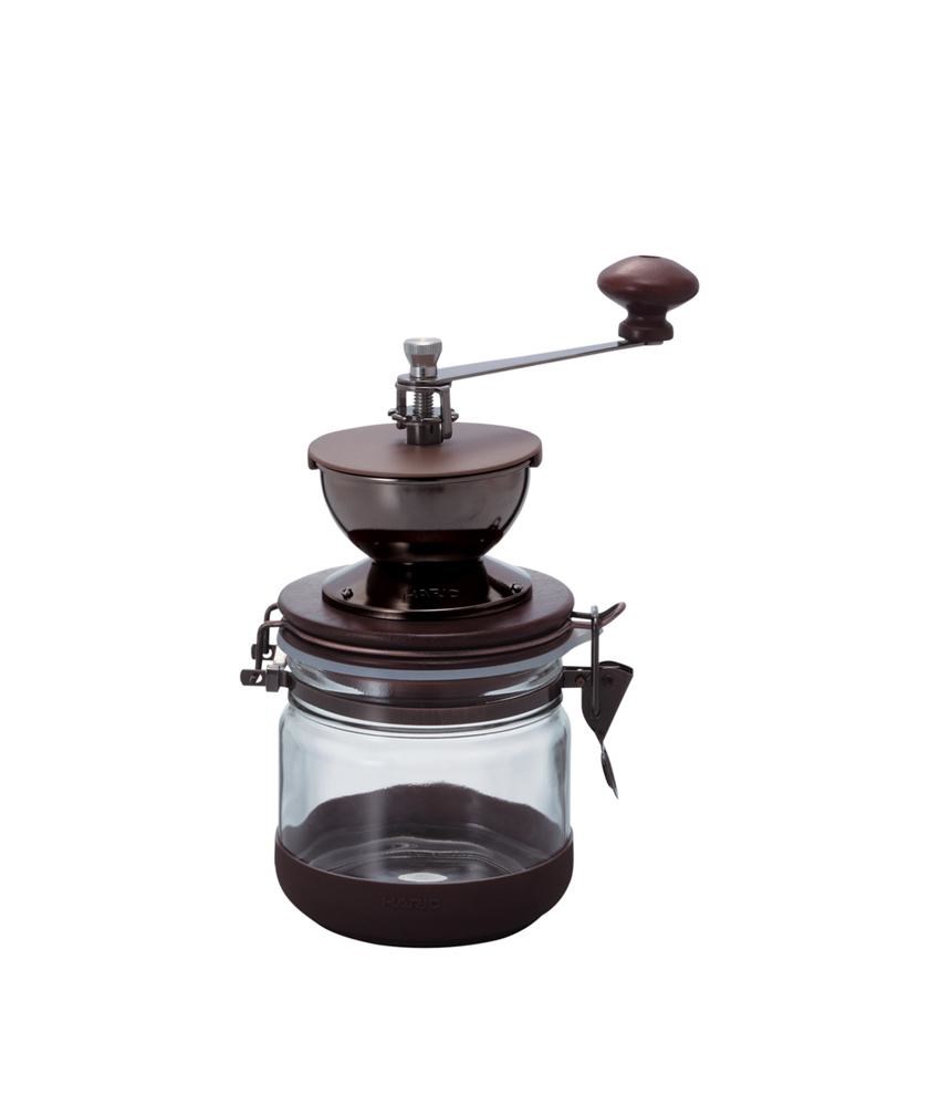 Hario CMHN-4 mlýnek na kávu Černá, Průhledná, Dřevo