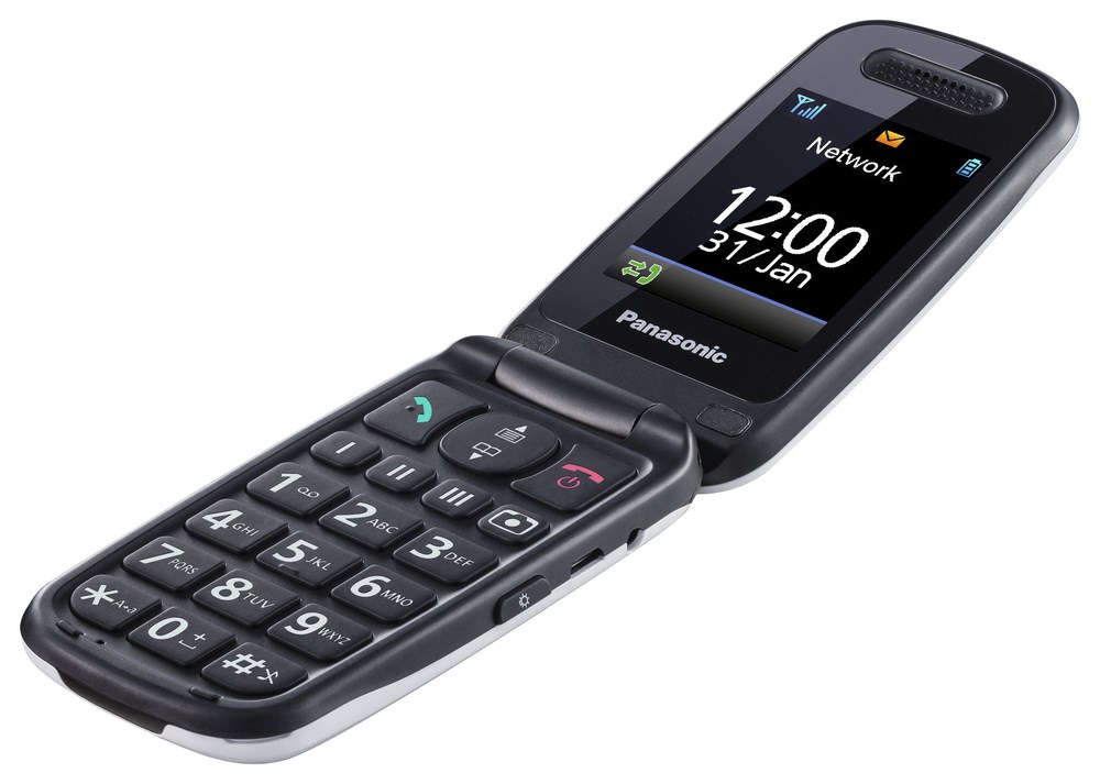 Panasonic KX-TU456 6,1 cm (2.4") 110 g Bílá Klasický telefon