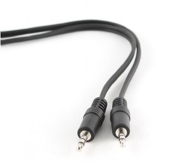 Gembird 1.2m, 3.5mm/3.5mm, M/M audio kabel 1,2 m Černá
