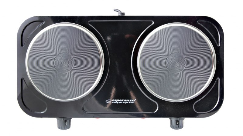 ESPERANZA ELEKTROHERD COTOPAXI SCHWARZ EKH010K - Bild 3 von 8