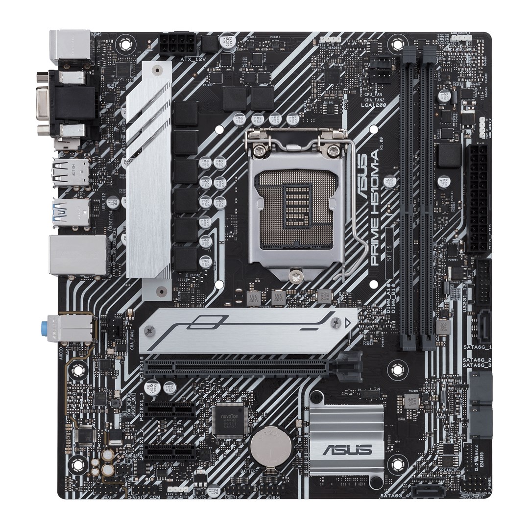 4711081128465 ASUS PRIME H510m a Intel H510 LGA 1200 MICRO ATX ASUS EUR 4711081128465-asus-prime-h510m-a-intel-h510-lga-1200-micro-atx-asus-eur