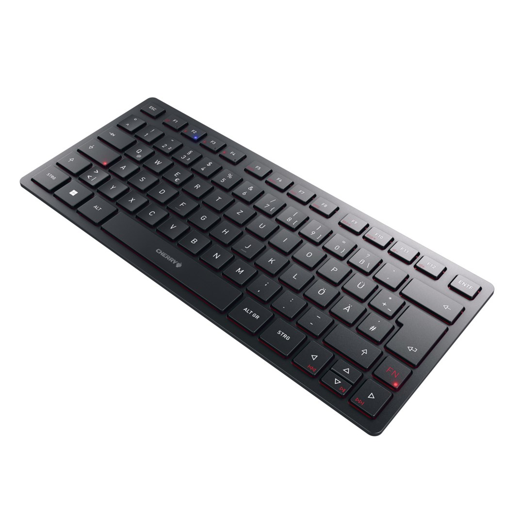 4025112099809 CHERRY KW 9200 MINI Tastatur Universal USB + RF Wireless + Bluetoo - Bild 1 von 7
