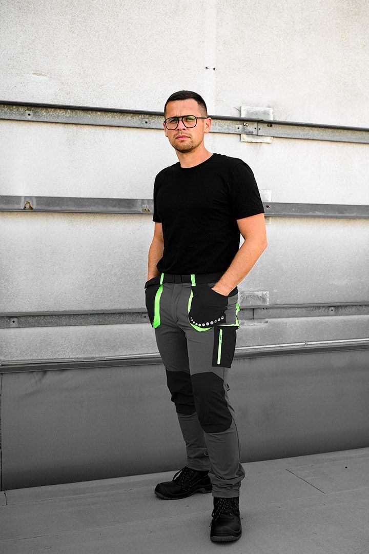 5907558497052 NEO Herramientas 81-290-M Pantalón Protector Negro - Imagen 4 de 8