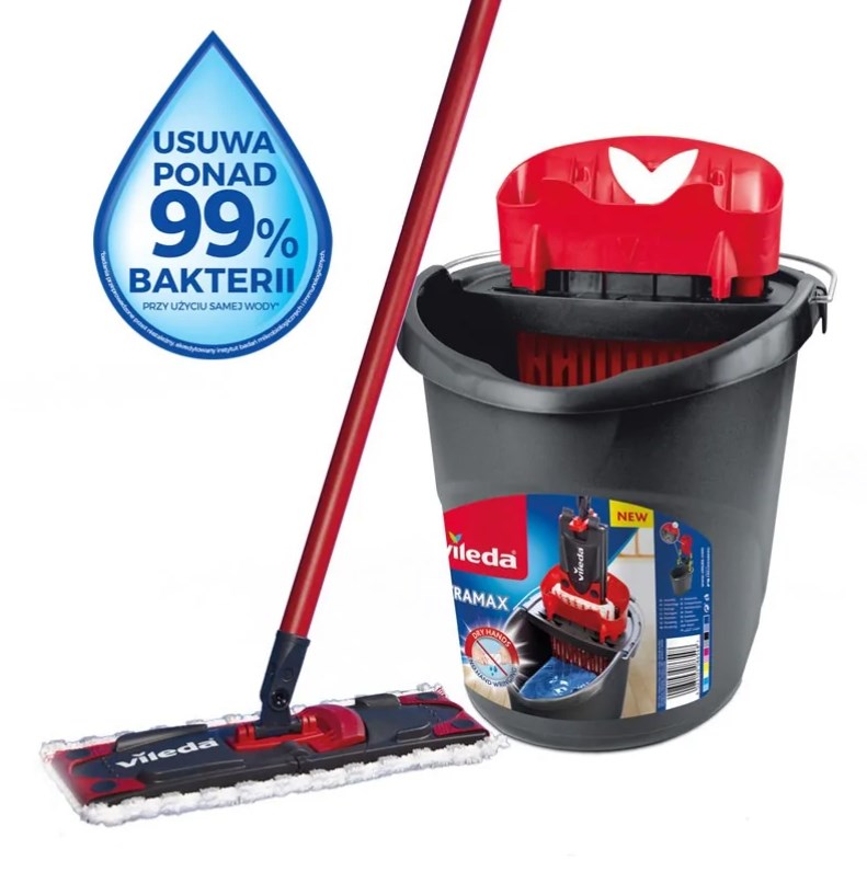 3x Dweil Navulling Mop Compatibel Met Vileda UltraMax UltraMat 2-in-1 - Foto 9