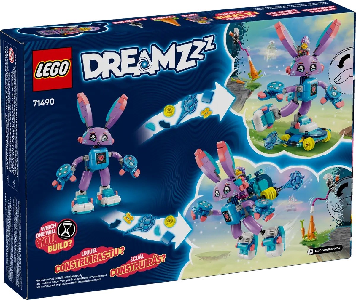 5702017812151 LEGO DREAMZZZ 71490 Izzie und Bunchurro der Spielhase Lego - Bild 2 von 10