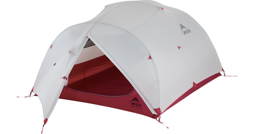 0040818058398 MSR Mutha Hubba NX 3 Person(en) Grau, Rot Gruppenzelt Moser - Afbeelding 2 van 5