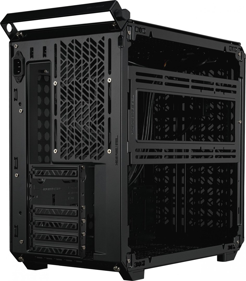 4719512140383 COOLER MASTER GEHÄUSE QUBE 500 MIDI TOWER SCHWARZ Cooler Master - Afbeelding 4 van 7